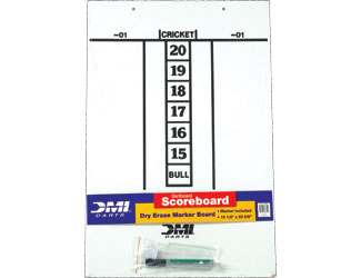 Dry Erase Score Board - Darts                                Pool Cue