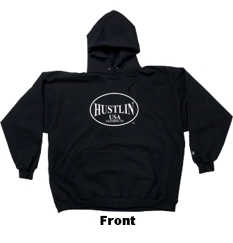 Hustlin USA Hooded Sweat Shirt                               Pool Cue