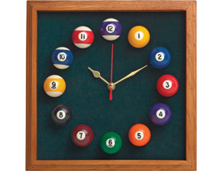 Square Clock                                                 Pool Cue