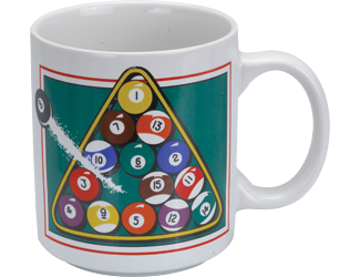 Coffee Mug                                                   Pool Cue