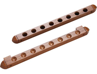 8 Cue Wall Rack/2 pc Holes                                   Pool Cue