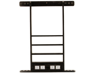 Wall Rack - 6 Cue w/ Score Counter Pool Cue