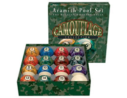 Aramith Camouflage Ball Set                              