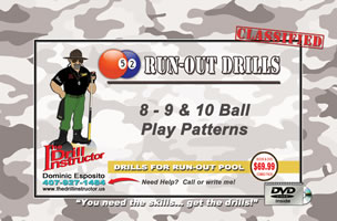 Drill Instructor- Run Out Drills 