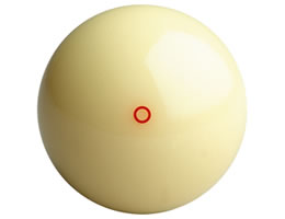 Red Circle Cue Ball 