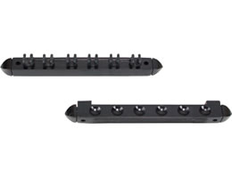 Wall Rack -  Standard 6 Cue w/ Clips                         