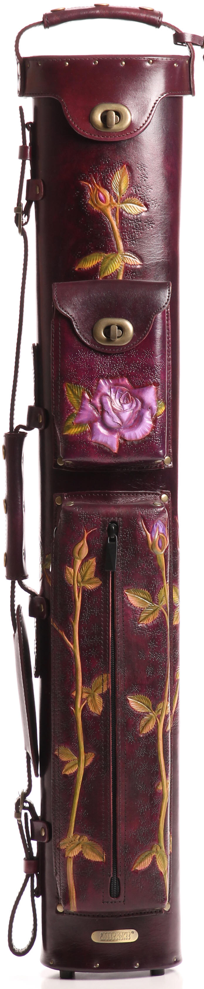 Instroke Purple Rose Cue Case