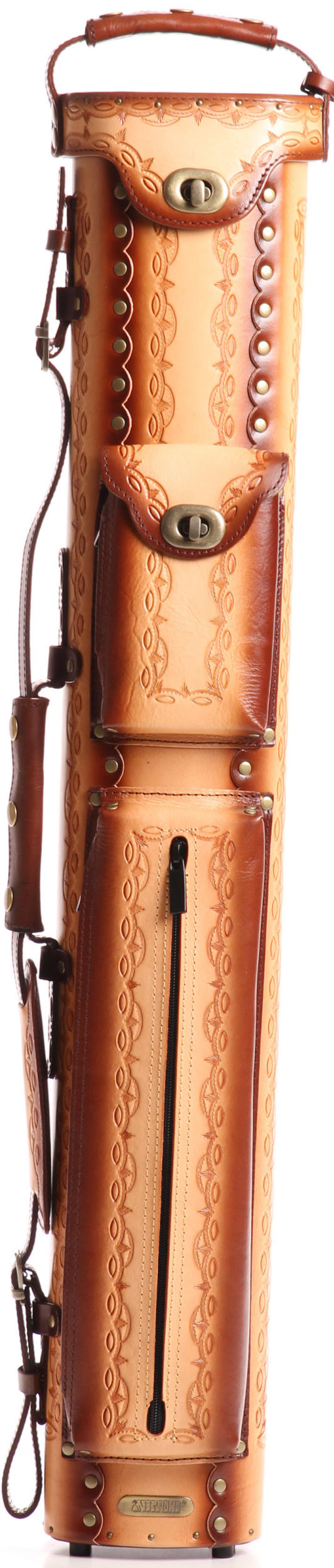 Instroke Saddle D01 Brown Cue Case