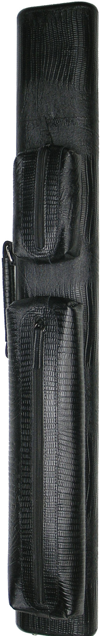 G.T.F. Prestige 2x4 Black Lizard Cue Case by JB Custom Cases