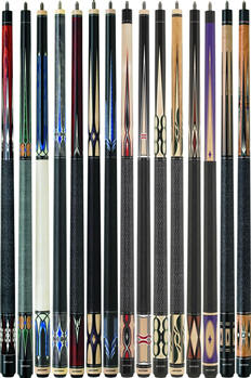 Action Exotic Series Pool Cues