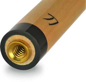 Katana KATXS1 Pool Cue Shaft - 30 Inch - 5/16x14 Black Collar 