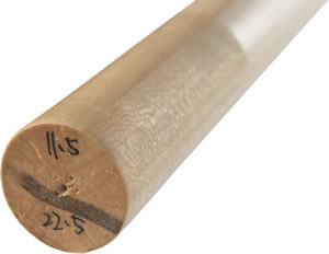 Katana KATXS2 Pool Cue Shaft - Blank 