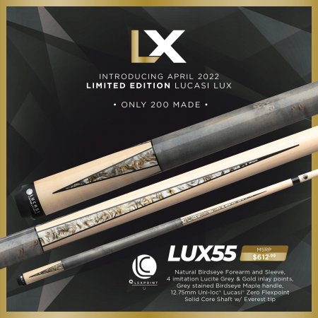 Lucasi Pool Cues - Lux 55