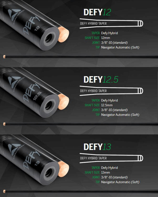 McDermott Defy Carbon Fiber Cue Shaft