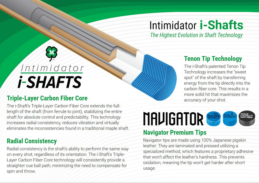 McDermott Intimidator i-Shafts