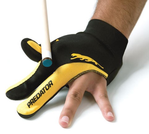 Predator LE 3-Finger Handschuh schwarz-gelb L/XL 