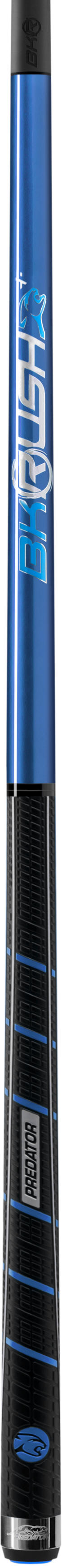 Predator BK Rush Blue Steak Jump Break cue with Sport Wrap