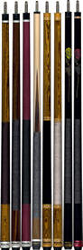 Billiard Warehouse Exclusive Line of Schmelke Pool Cues