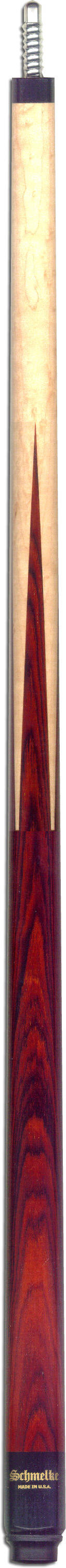 Schmelke Birdseye Maple and Cocobolo Sneaky Pete Pool Cue