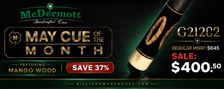 McDermott Cue of the Month