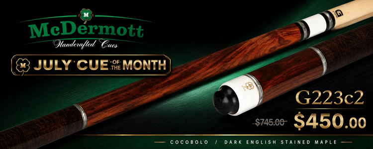 McDermott Cue of the Month