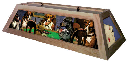 Poker Dogs Billiard Light