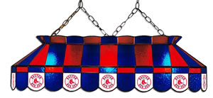 40" GLASS LAMP - BOSTON RED SOX