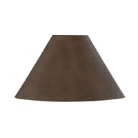 7" Bronze Cone Metal Shade