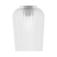 5" Clear Textured
