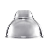 7" Chrome Double Bubble Metal Shade