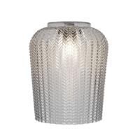 9" Clear Textured