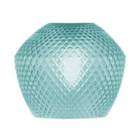 6" Turquoise Textured