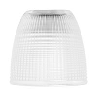 5" Clear Ribbed