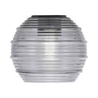 6" Smoke Ribbed