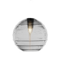 6" Clear Ribbed