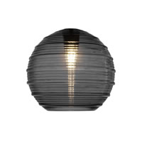 10" Smoke Ribbed
