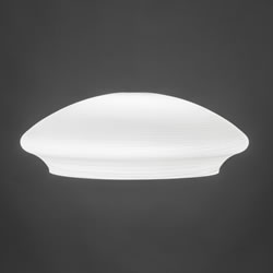 18" Zilo White Linen