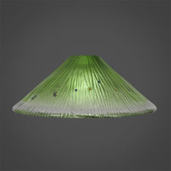16" Kiwi Green Crystal