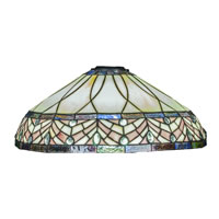 16" Royal Merlot Tiffany Glass