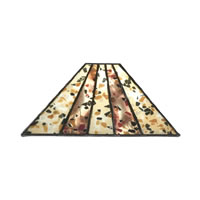 14" Santa Fe Tiffany Glass