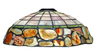 16" Cobblestone Art Glass