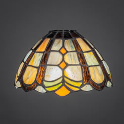 7" Paradise Mini Tiffany Glass