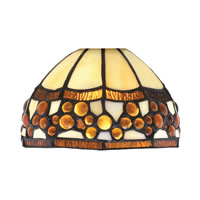 7" Roman Jewel Art Glass
